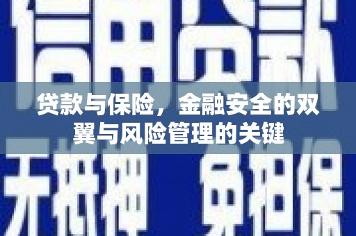 吴堡贷款与保险，金融安全的双翼与风险管理的关键