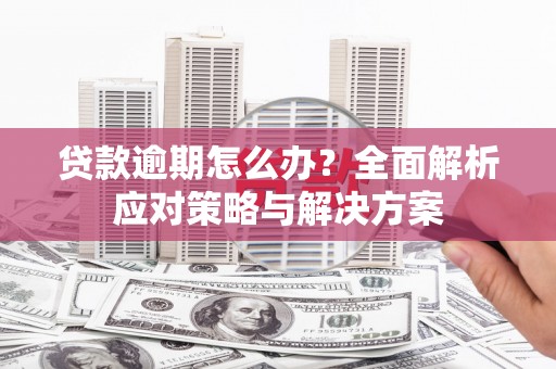 吴堡贷款逾期怎么办？全面解析应对策略与解决方案
