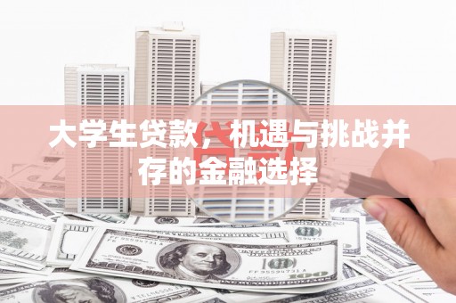 吴堡大学生贷款，机遇与挑战并存的金融选择