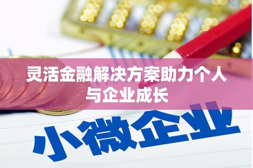 吴堡灵活金融解决方案助力个人与企业成长