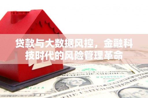 吴堡贷款与大数据风控，金融科技时代的风险管理革命