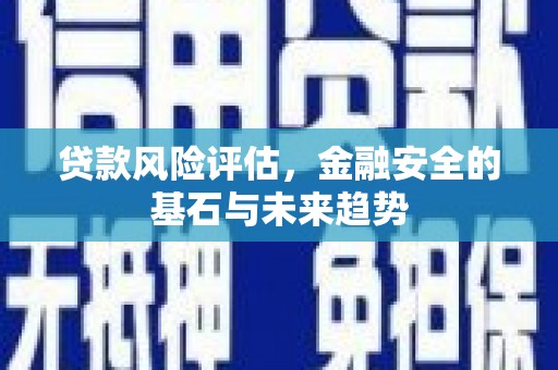 吴堡贷款风险评估，金融安全的基石与未来趋势