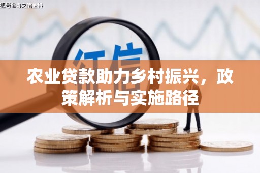 吴堡农业贷款助力乡村振兴，政策解析与实施路径