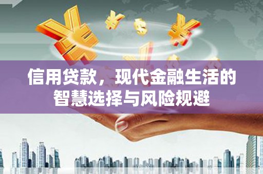 吴堡信用贷款，现代金融生活的智慧选择与风险规避