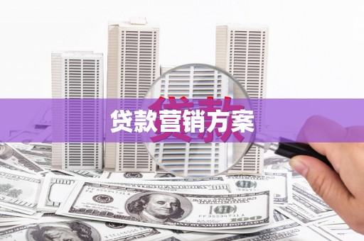 吴堡贷款营销方案