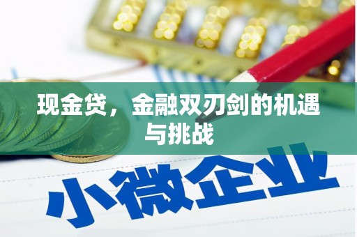 吴堡现金贷，金融双刃剑的机遇与挑战