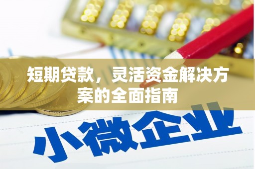 吴堡短期贷款，灵活资金解决方案的全面指南