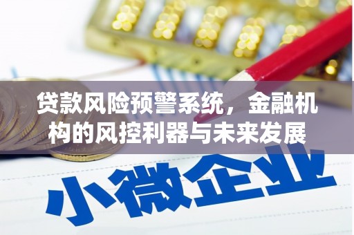 吴堡贷款风险预警系统，金融机构的风控利器与未来发展