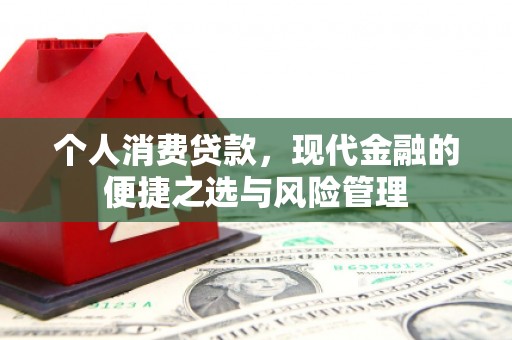 吴堡个人消费贷款，现代金融的便捷之选与风险管理