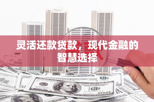 吴堡灵活还款贷款，现代金融的智慧选择
