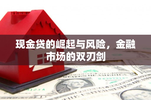 吴堡现金贷的崛起与风险，金融市场的双刃剑