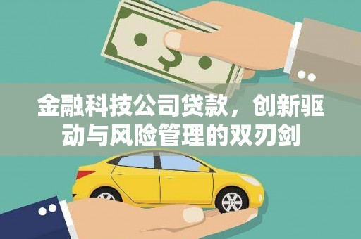 吴堡金融科技公司贷款，创新驱动与风险管理的双刃剑